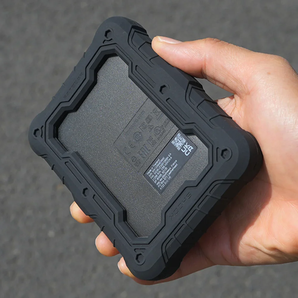 FATBEAR Western Digital WD Elements SE HDD 하드 디스크 드라이브용 견고한 충격 방지 갑옷 보호 쉘 스킨 케이스 커버