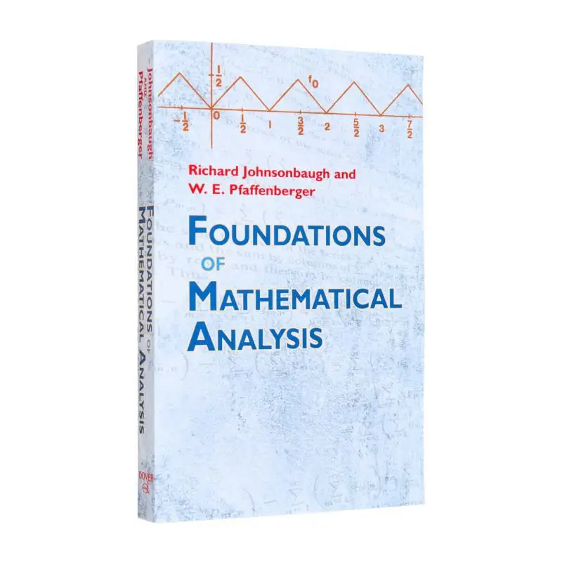 

Основы математического анализа Ричарда Джонсонаugh W E Pfaffenberger Dover Publications 9780486477664 Книга