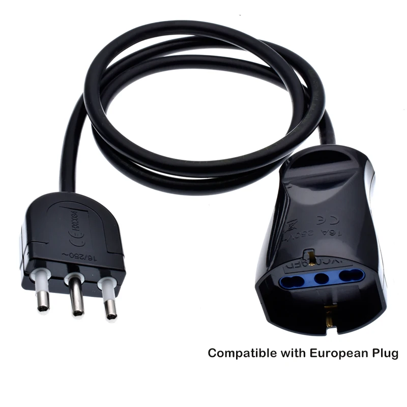 Italy 3 Prong Exten…