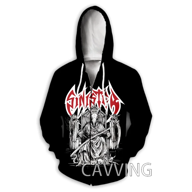 

CAVVING 3D Printed Sinister Rock Zipper Hoodies Zip Hooded Sweatshirt Harajuku Hoodie Sweatshirt for Men/women