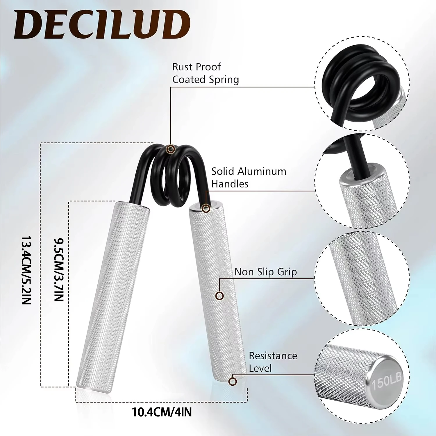 Hand Strengthening Devices Grip Strength Forearm Strengthener Hand Gripper Multi-functional Hand Strengthener For Friends Family