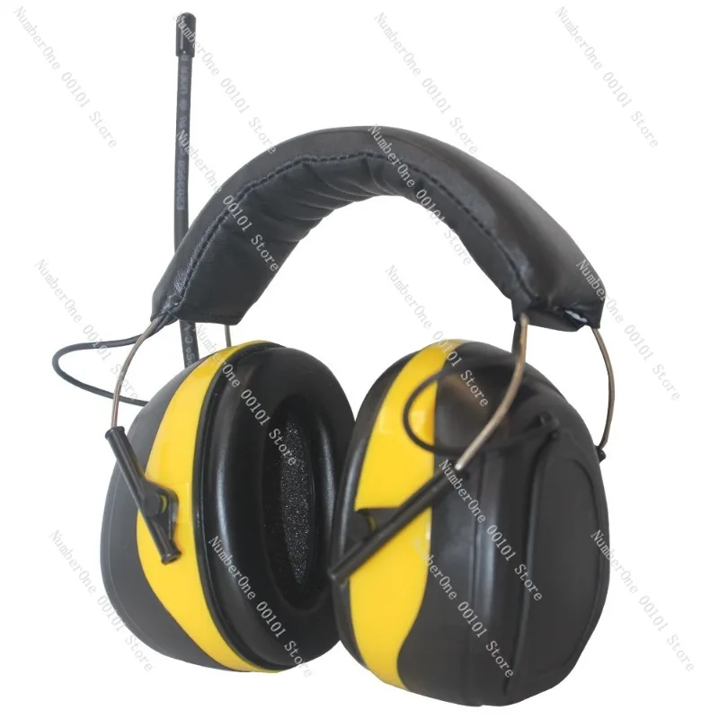 

Electronic Noise-canceling Earmuffs with AM/FM Radio