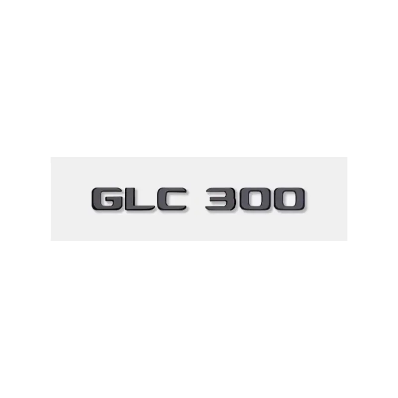 

3D ABSletter car sticker refit rear boot trunk for GLC class GLC43 GLC63 GLC200 GLC250 GLC300 GLC260L GLC300L label Accessories