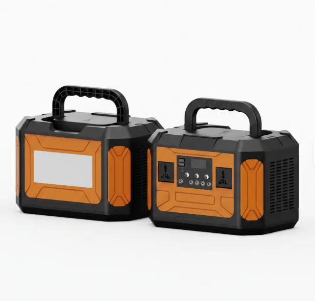 500W Portable Power Station 384Wh LiFePO4 Battery Multi Ports USB AC DC Output Outdoor Travel Fishing Backup Power Source
