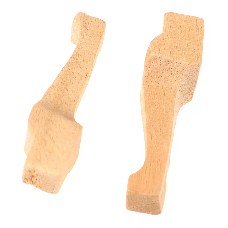 4Pcs/set DIY Miniature Furniture Making Accessory Toys 1/12 Scale Dollhouse Tea Table Cabinet Sofa Leg Kit for Hobbyists
