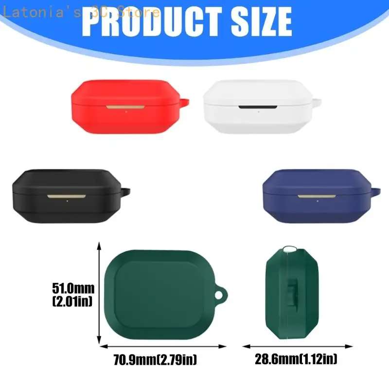 Silikon-Wickelhülle für Kopfhörergehäuse von Daily Wear für Buds Air 8 X3UB – Detail 6
