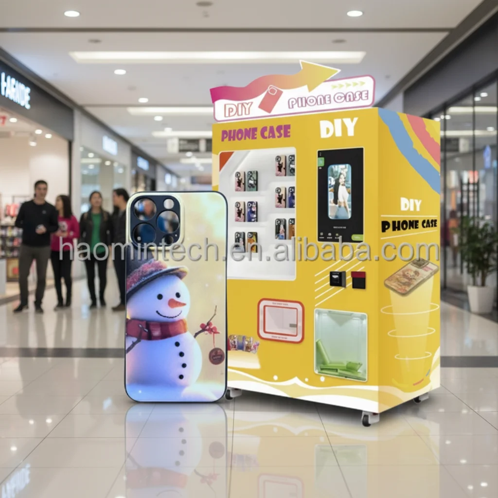 DIY   Phone Case Automatic Vending Machine Self-service Mobile Shell Printing Equipment