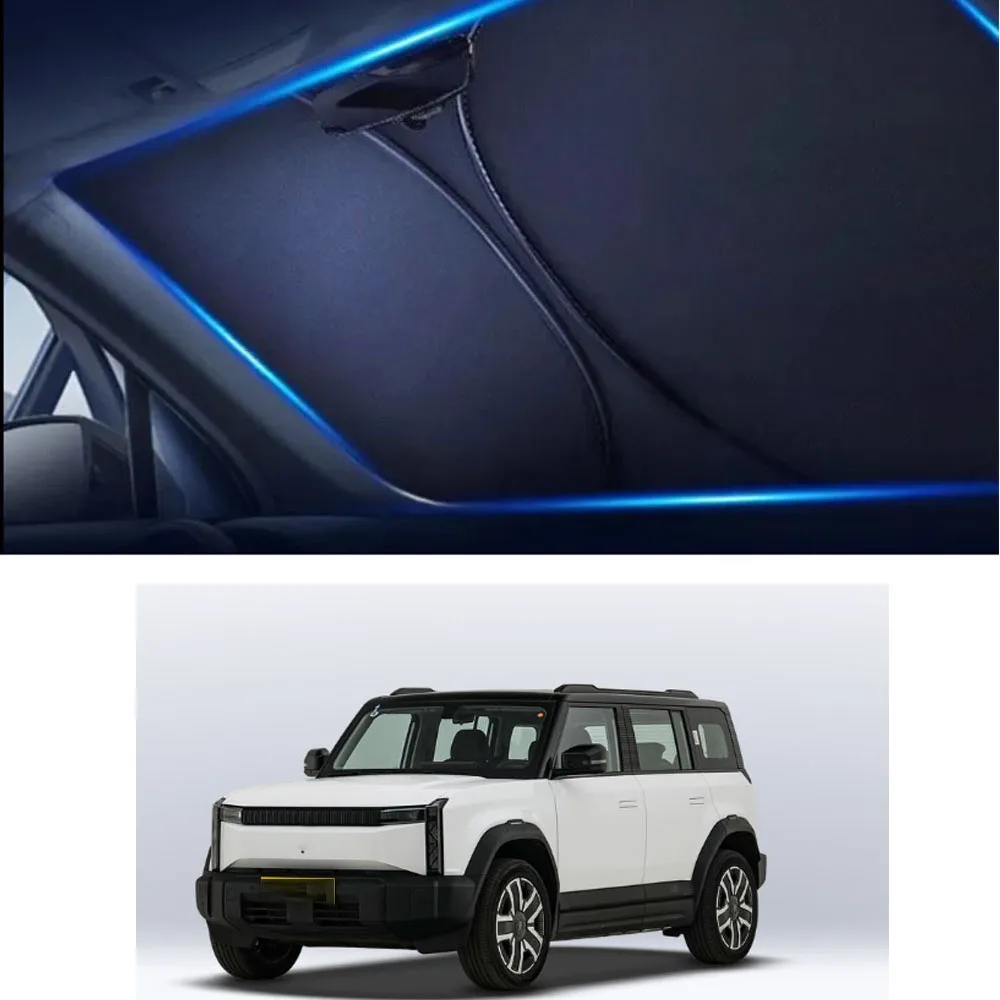 

For Chery Icar 03 Jaecoo 6 Sunshades UV Protection Curtain Sun Shade Visor Front Windshield Protector Car Accessories