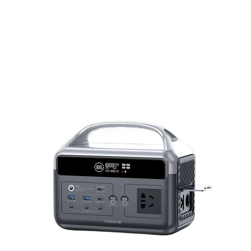 

*Outdoor mobile power supply 220V solar rechargeable battery power failure backup household large capacity 2600w