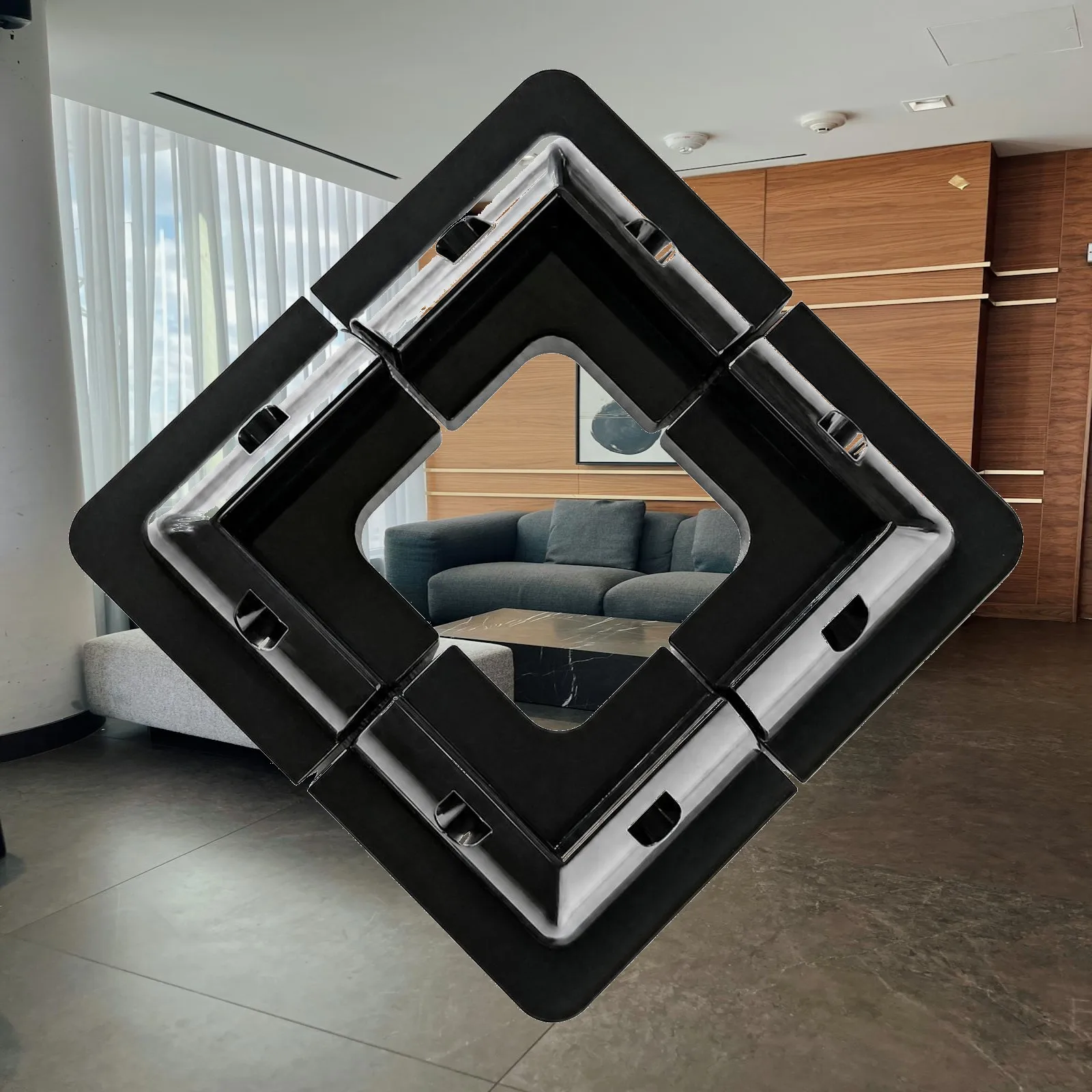 4 Pieces Solar Panel Corner Mounting Bracket Lightweight ABS Solar Panel Corner Mount Easy to Install Universal