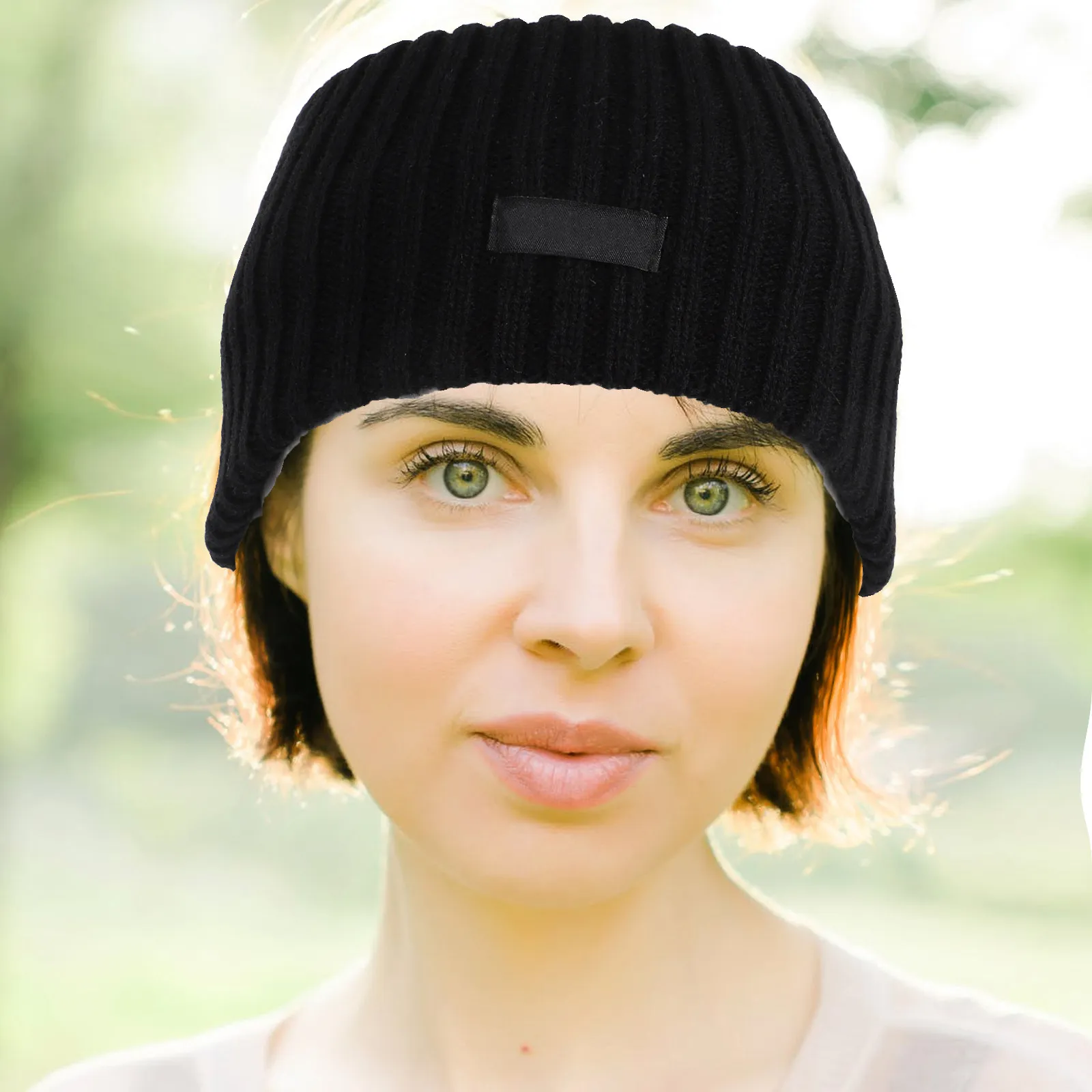 

1 шт. широкая повязка для волос из хлопкового шнура, вязаная повязка на голову для женщин, мягкая эластичная декоративная повязка, стильный аксессуар для повседневного макияжа и занятий спортом