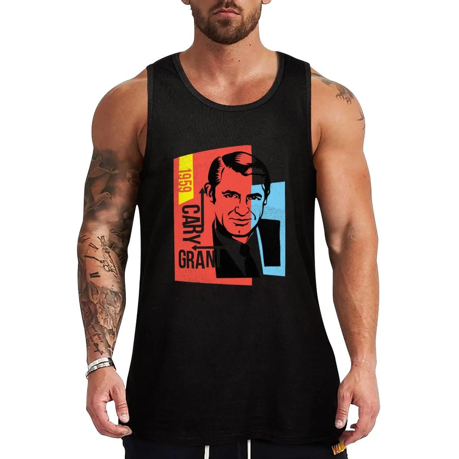 Camiseta sin mangas Cary, suave y elástica, ajuste cómodo, informal