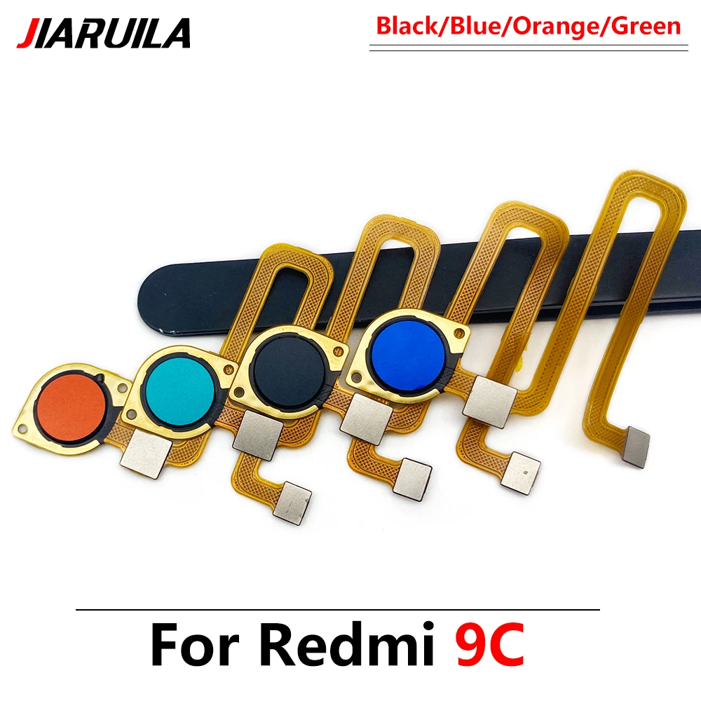 NEW Tested For Xiaomi Redmi 9C 10C 10 Prime Home Button Fingerprint Sensor Scanner Touch ID Connecter Cable Smartphone Repair