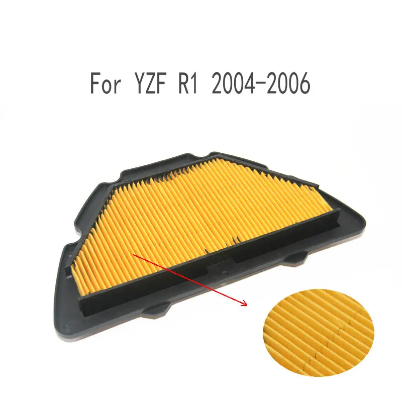 

Motorcycle Modified Air Filter High Flow Air Filter For Yamaha YZF R1 2004-2006 Year Good Quality Air Filter Cleaner