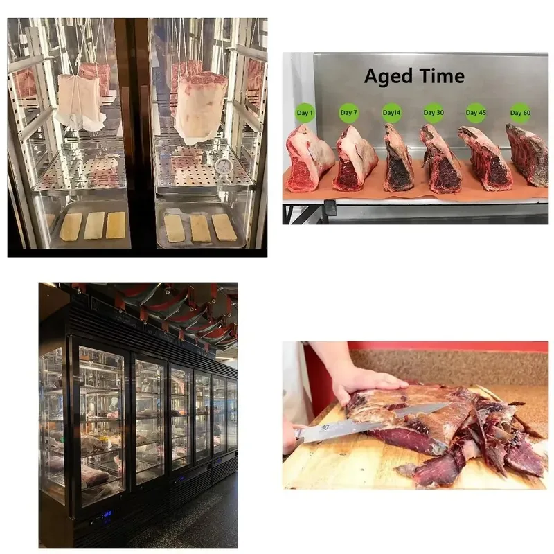 Commercial Meat Hanging Display Refrigerator for Grocery Store Supermarket Fresh Food Showcase Cooler