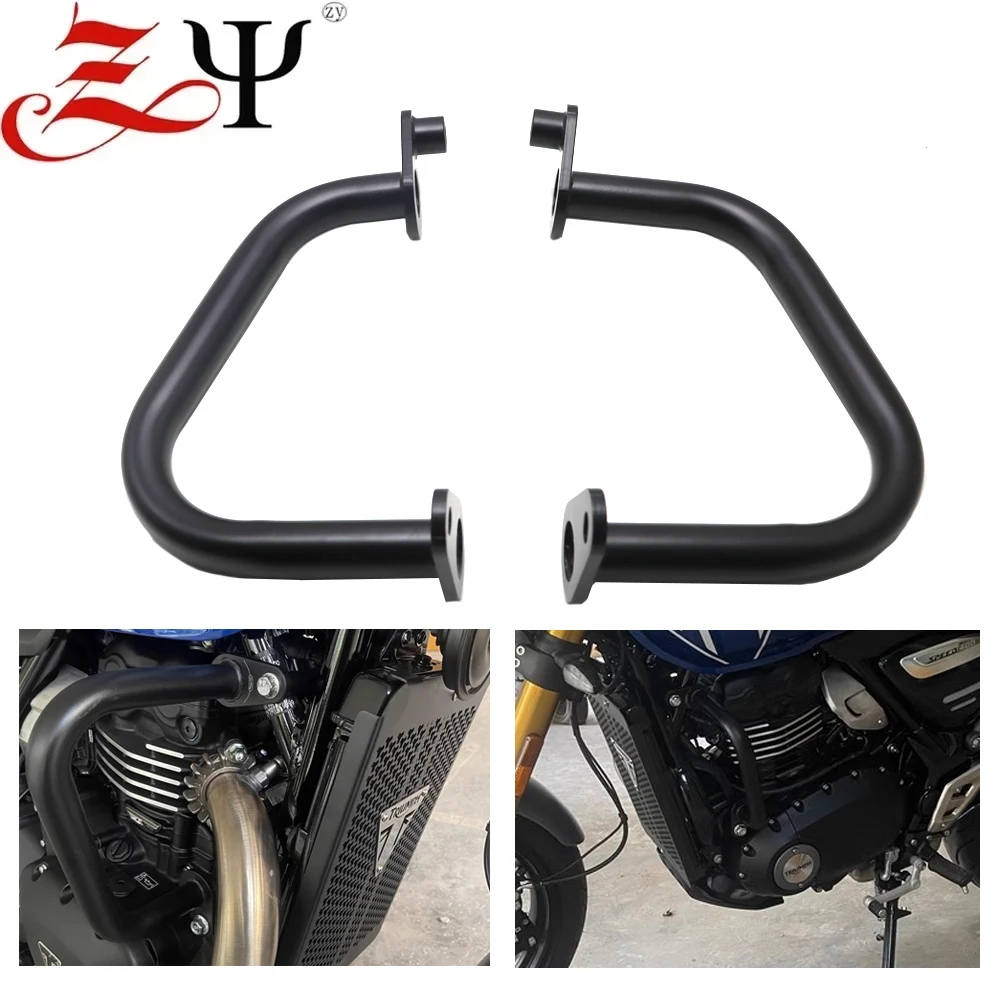 

Motorcycle Parts Frame Protection Bumper For Speed 400 Scrambler 400X Speed400 Scrambler400 X 2024 2025