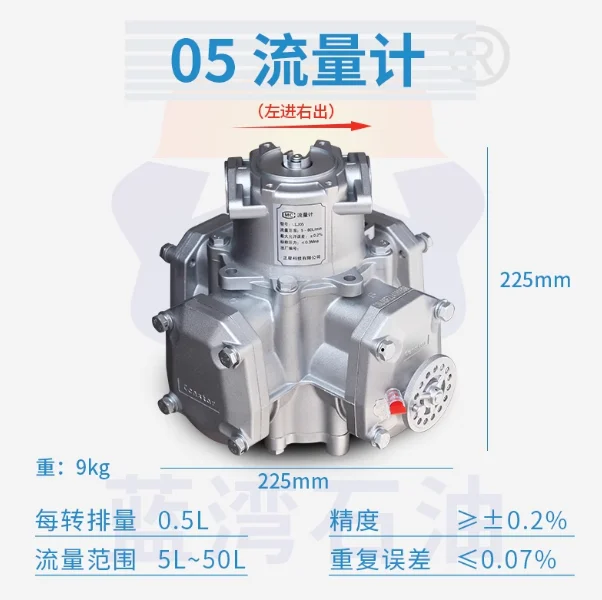 flow meter piston type high precision 05 flow meter
