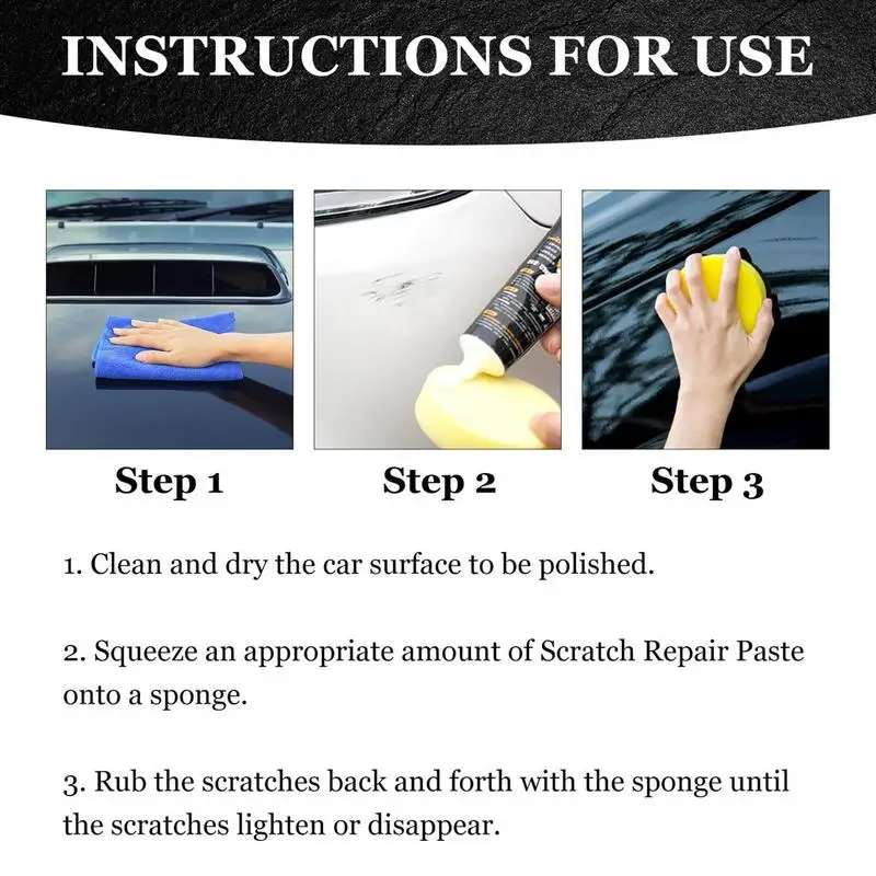 Scratch Repair Wax For Car Car Scratch Polishing Wax Professional Car Scratch Repair Paste For Enhanced Shine And Protection