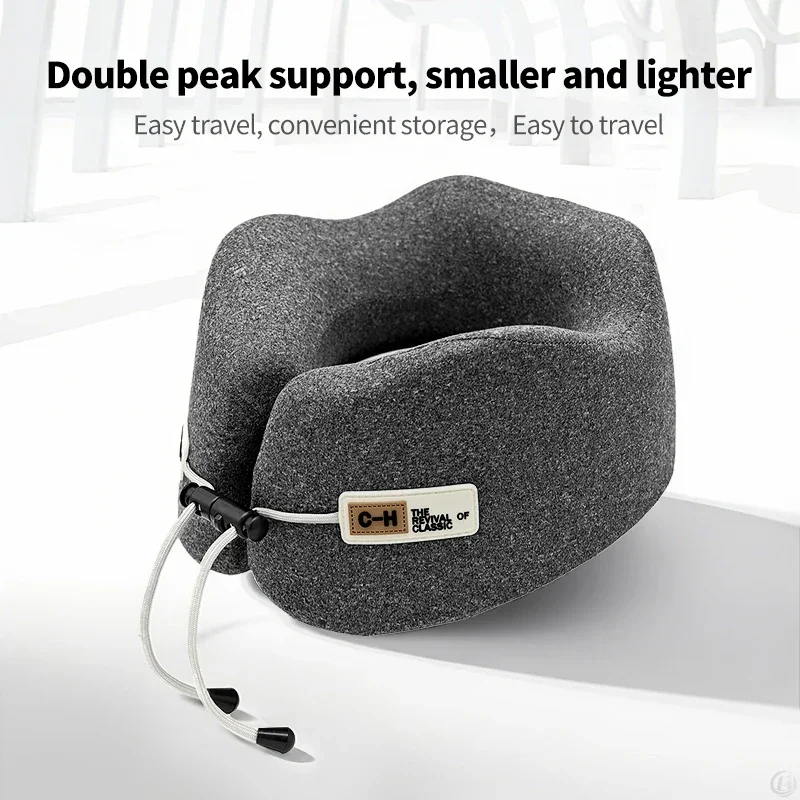 Memory Foam U-Shaped Pillow Travel Neck Support Sleeping Pillow Shoulder Rest U-Cushion Airplane Trip Neck Pillow gallery 1