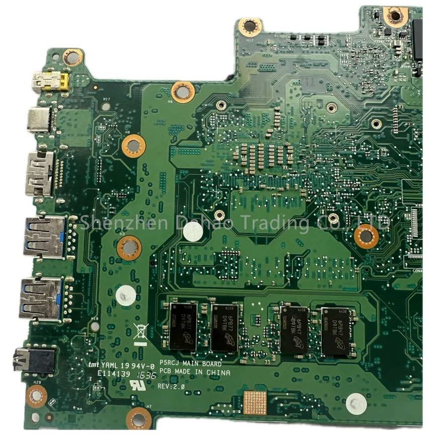 Imagem -02 - Placa-mãe para Acer Aspire R5571 R5-571g I77500u Cpu 4gb de Ram Gpu 940mx Ddr4 P5rcj-laptop