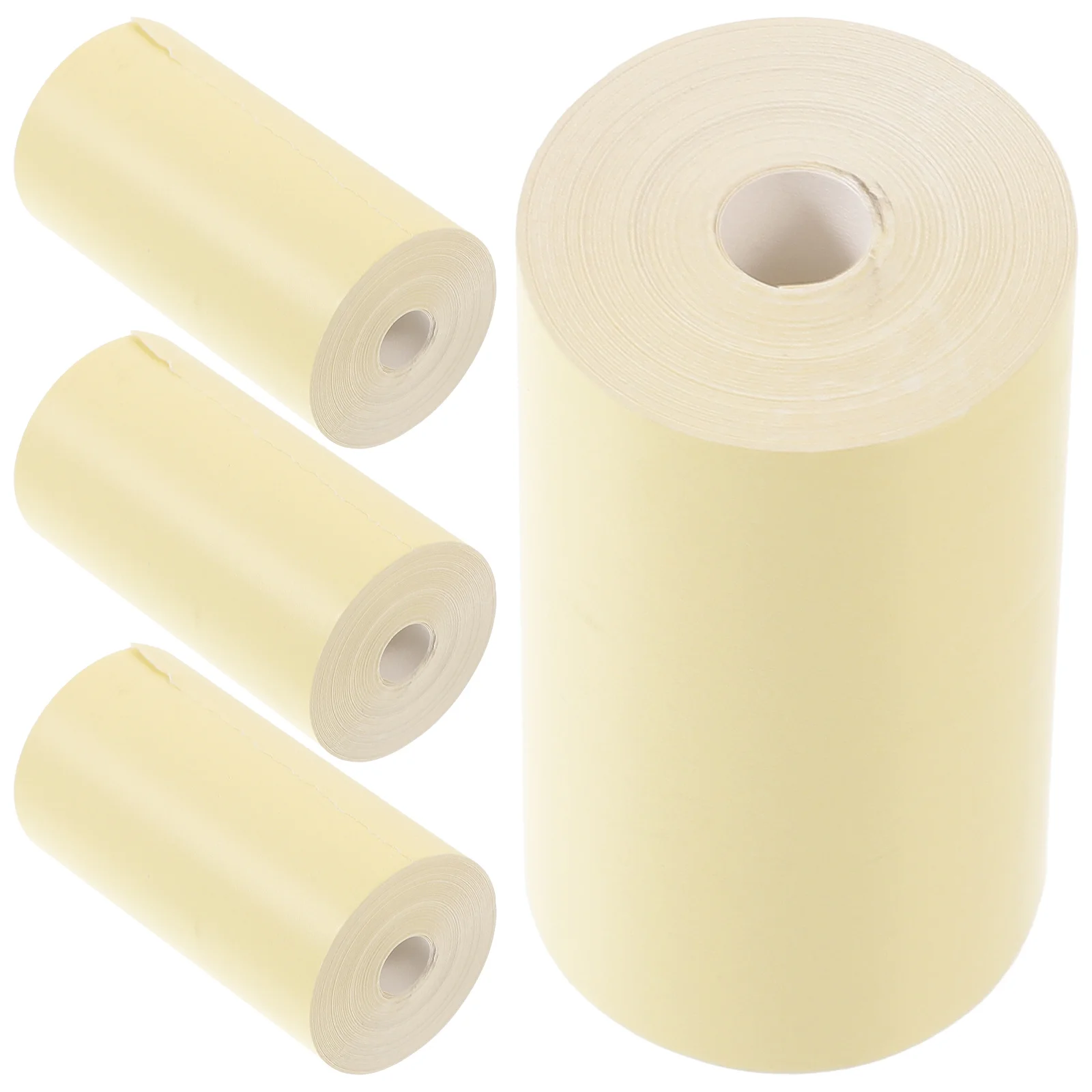 4 لفات من ورق النقود الحراري، لفة ورق طباعة متعددة الأغراض، طباعة ناعمة وواضحة لاستلام مكتب متجر المستشفى