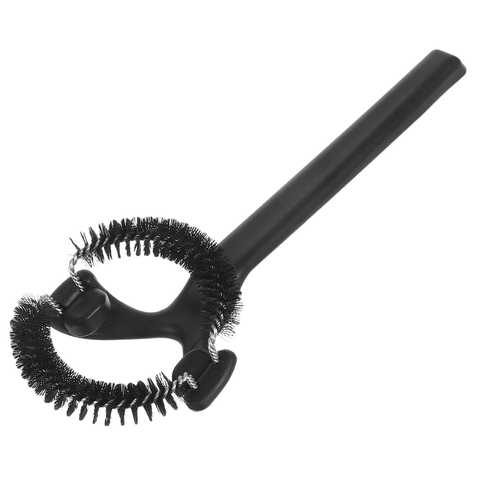 

Coffee Machine Cleaning Brush Stainless Steel Scoop Scrub Accessories Espresso Brush Coffee Maker Cleaner High Density Bristles