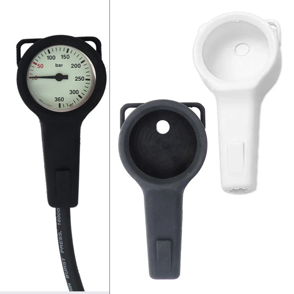 

Scuba Pressure Gauge Boot Protector Cover EPDM Rubber Diving Pressure Gauge Case Metal High Pressure Gauge Case