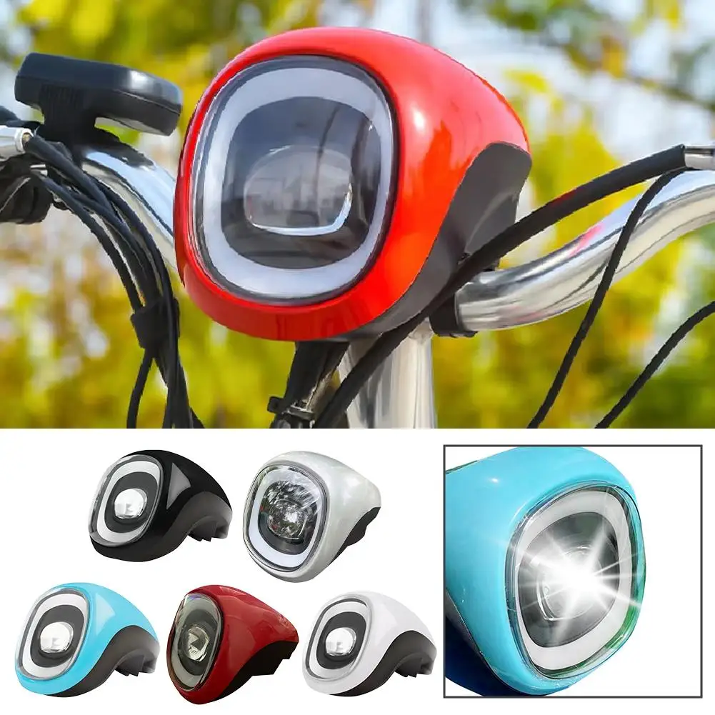 

Electric Vehicle Instrument Headlight - 48V-60V Integrated Horn/Power Display LED Daytime Running Light E-Bikes Accessory