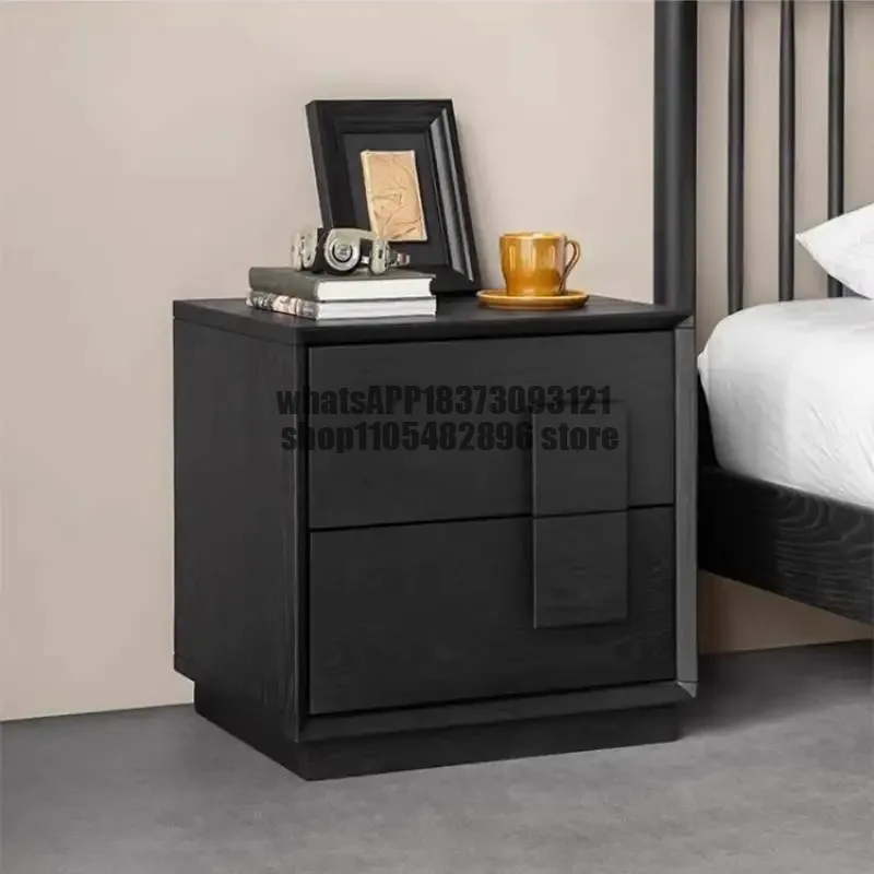 Storage Protect Bedside Table High Hidden Decor Dopamine Lounges Bedside Table Nordic Narrow Black Mesa De Noche Room Furniture