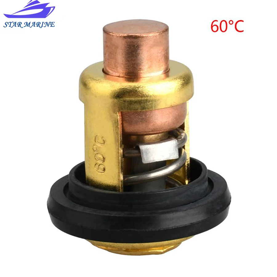 

6D9-12411 Термостат для подвесного двигателя Yamaha 4-тактный 60 л.с. F60A F60C F60F 60CV 6D9-12411-00 Аксессуары для лодочного двигателя