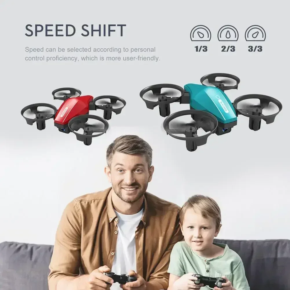 Mini 2.4g Remote Control Drone 4-channel 6-axis Quadcopter Remote Control Aircraft Toy for Boy Gifts GT1 Drone