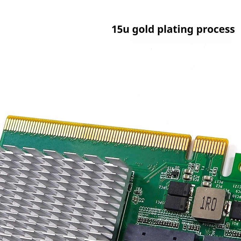 PCIe expansion card PLX8749 free main board split integrated compatible module graphics card M.2NvmeSSDU.2 expansion