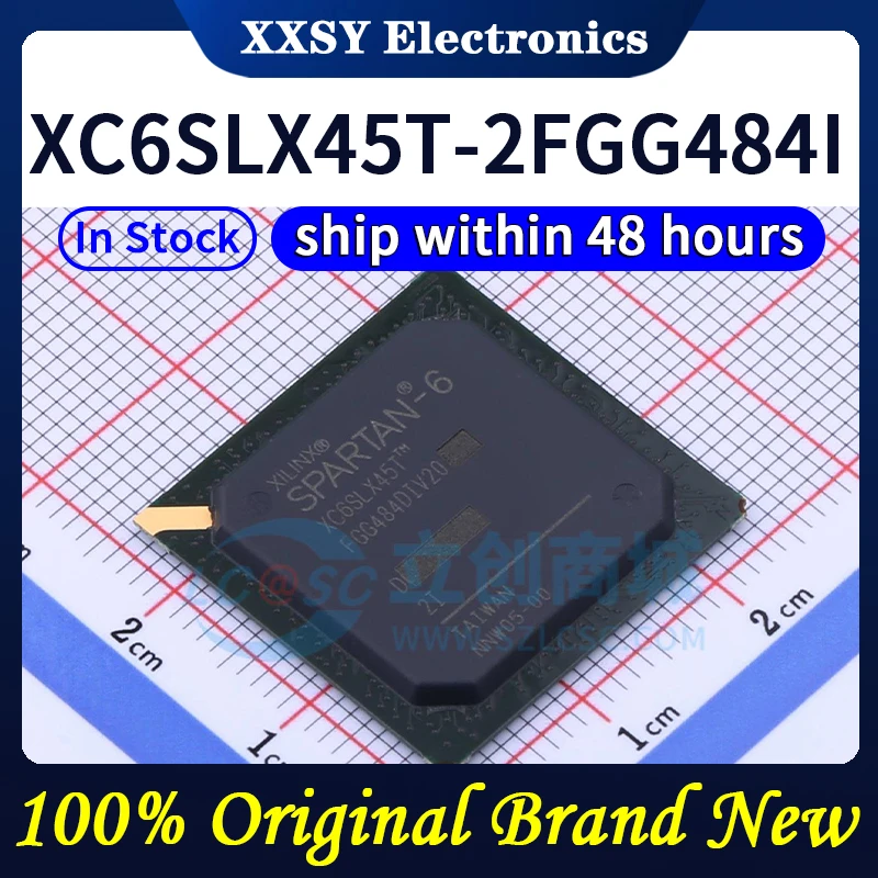 

XC6SLX45T-2FGG484I BGA-484 High quality 100% Original New