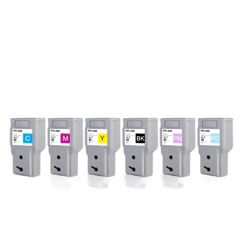 

300ml PFI206 PFI 206 PFI-206 Premium Compatible Color Inkjet Ink Cartridge for Canon iPF6400 iPF6450 iPF6400S iPF6450S iPF6400SE