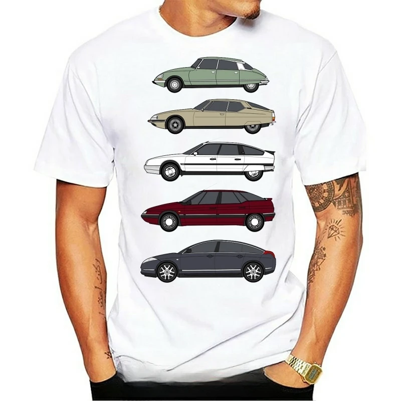 2024 Citroen Haute de Gamme Classic Car Collection (Vr 2) Graphic men T-Shirt T Shirt Men Funny tshirt   t shirt for men