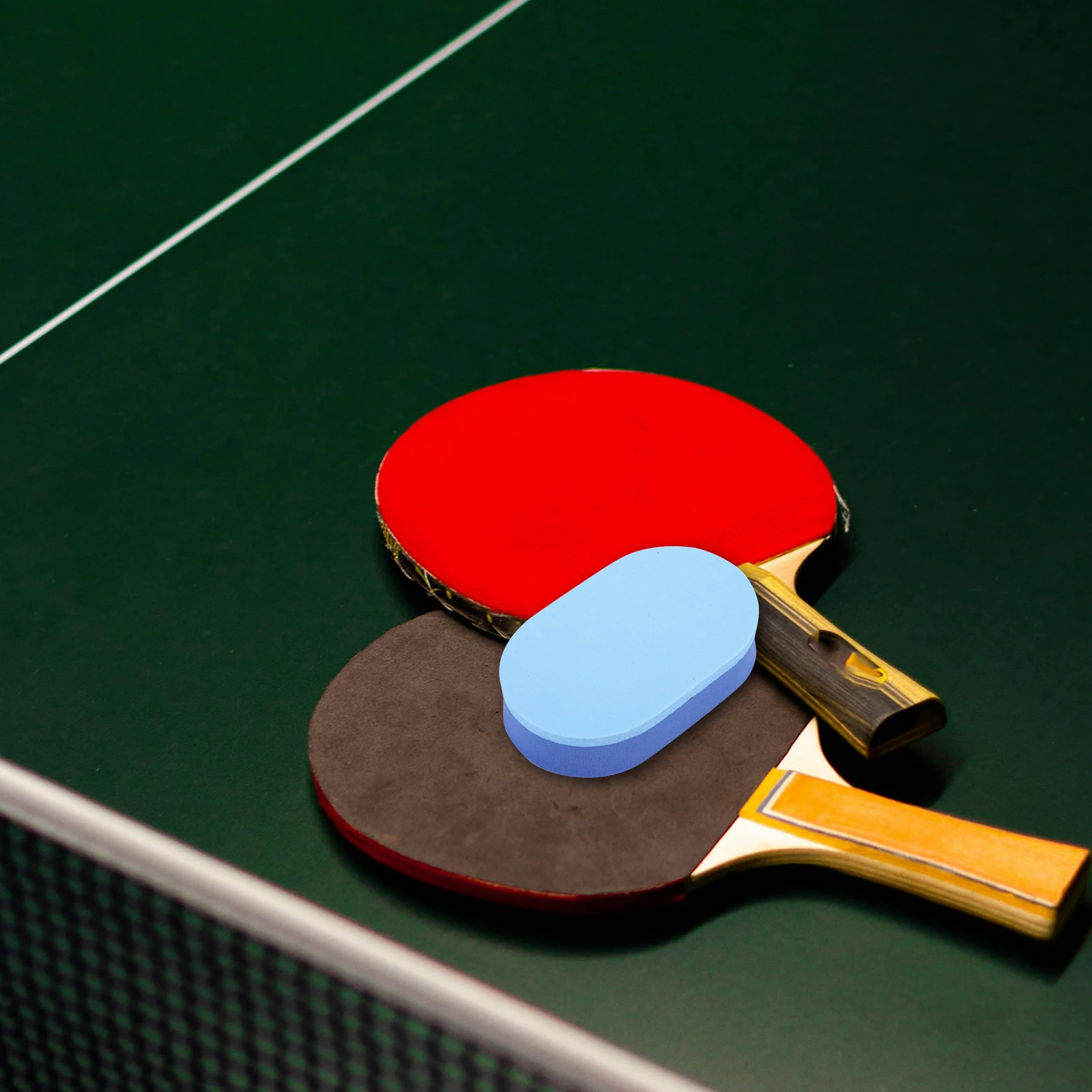 

Table Tennis Paddle Cleaner Portable Sponge Eraser for Professional and Casual Players Quick Easy Use Paddle Cleaning Eraser
