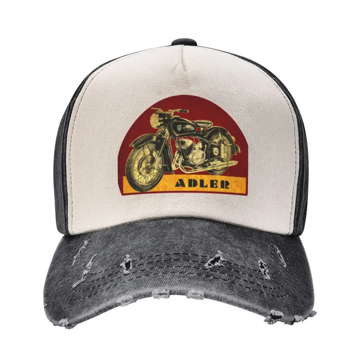 

Adler vintage motorcycles Baseball Cap Luxury Cap hiking hat sailor cap for men Women's Golf Clothing Men's