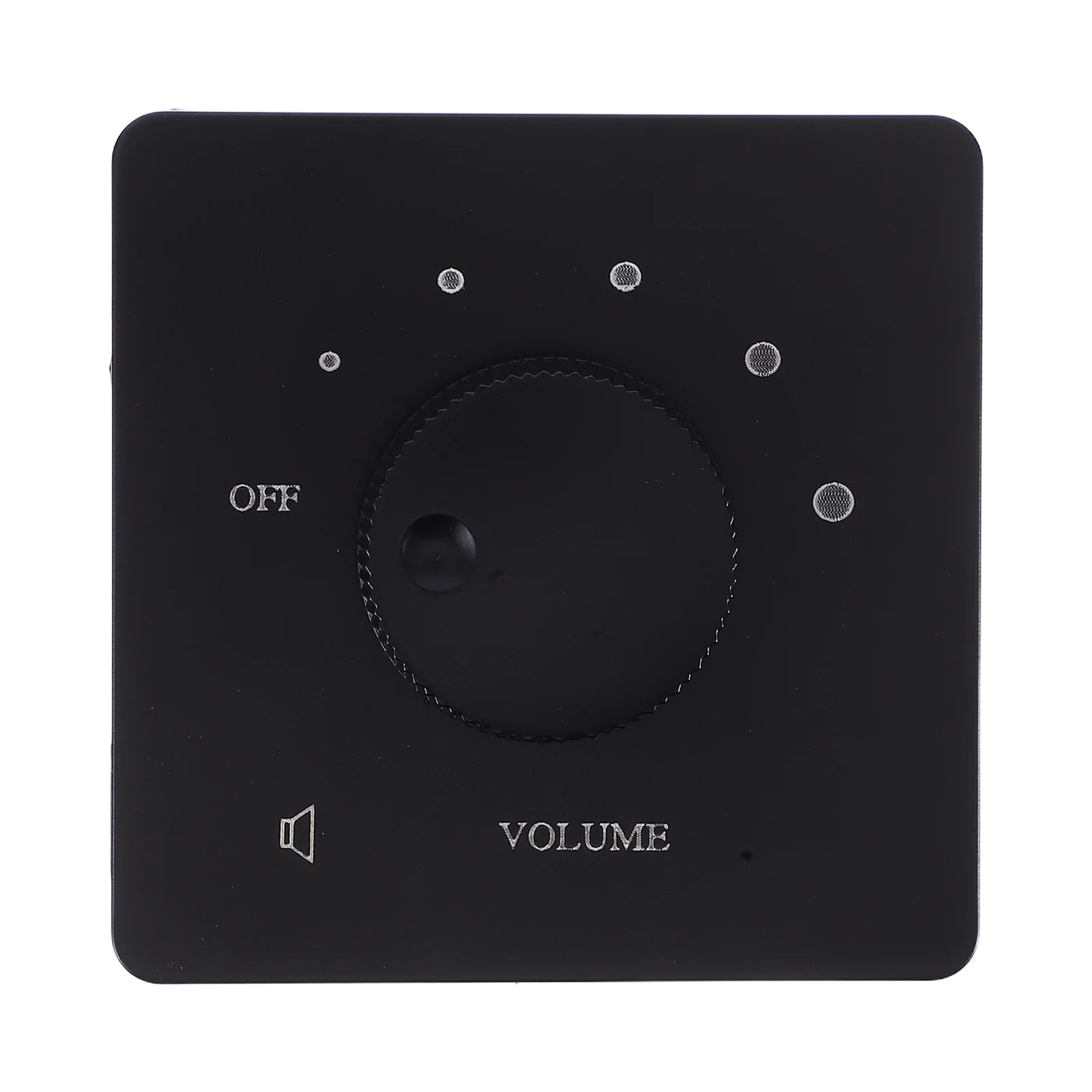 

in-Wall Speaker Volume Control Panel 5-Level Adjustable Rotary Knob for Theater Conference Classroom Adjustment