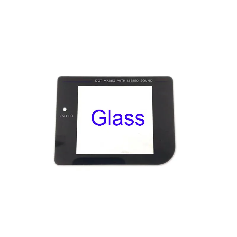 ل GB الزجاج البلاستيك مرآة البلاستيك اللعب بصوت عال الظلام شاشة واقية عدسة ل Gameboy الكلاسيكية GB حامي عدسة