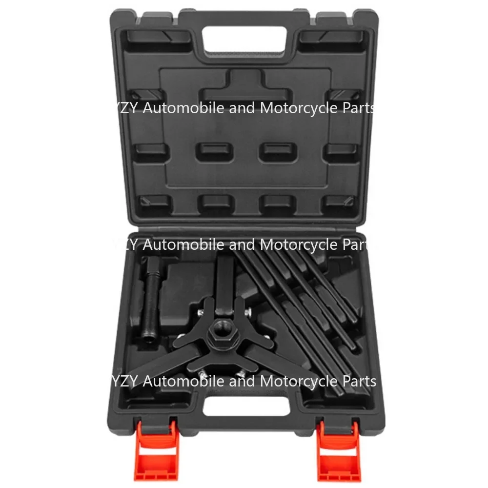 Three-jaw Crankshaft Pulley Removal Special Tool, Steering Wheel Puller Auto Repair Special Tool view 5