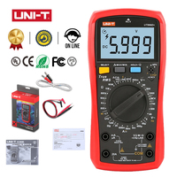 UNI-T Multimeter UT890C UT890D Plus Digital 6000 Counts Electrical Multitester AC DC NCV DMM Capacitor Tester Ammeter Voltmeter