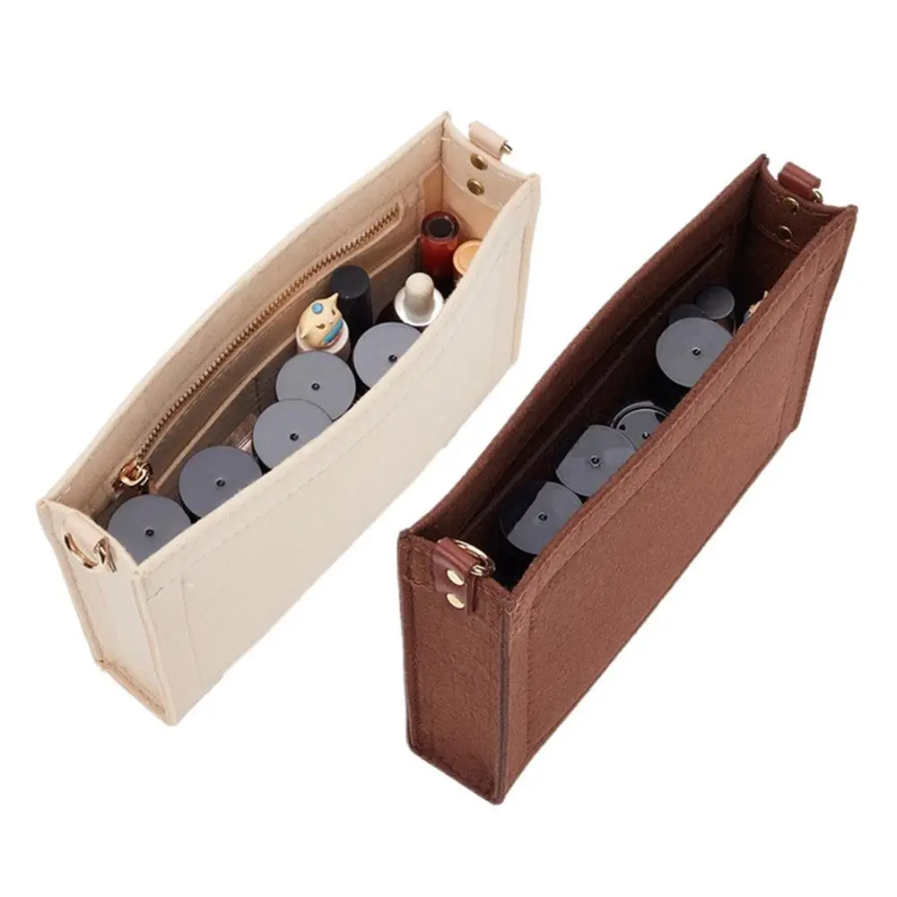 Portable Felt Handbag Insert Bag Bag Support Organization Purse Liner Cosmetic Storage Internal Bag For LV 19/26