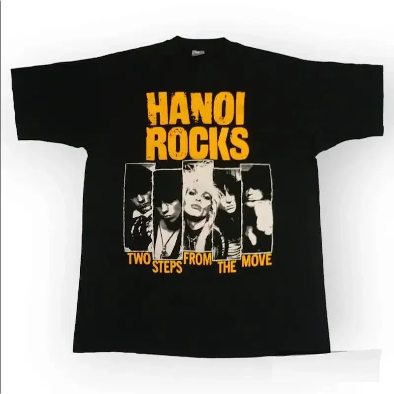 Hanoi rocks band Two Steps From The Move T Shirt All Size
