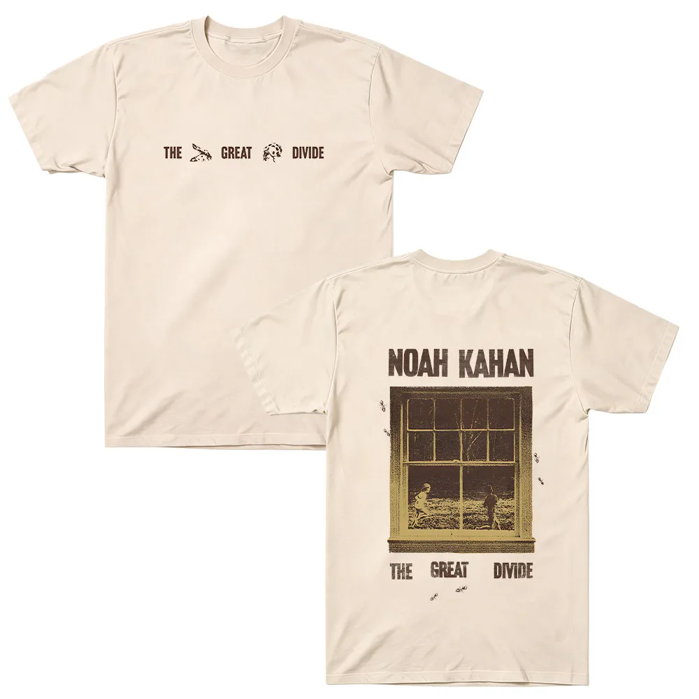 Window Tee Noah Kahan The Last of The Bugs T Shirts Fashion Women Men Comfortable Cotton Clothing O-neck Short Sleeve Y2K Tops
