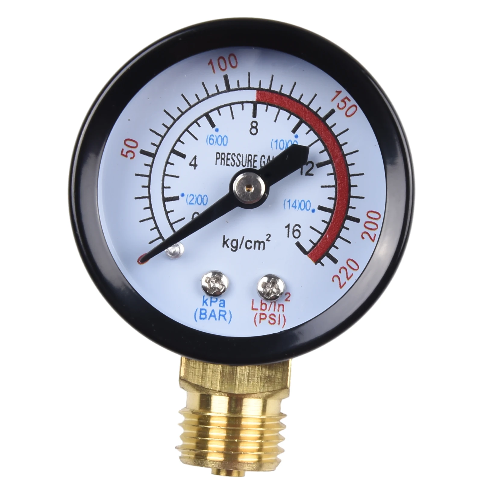 NPT 12 Brass Water Pressure Regulator with Gauge Meter Adjustable Reducer DN15 for Tap Water Equipment Efficiency