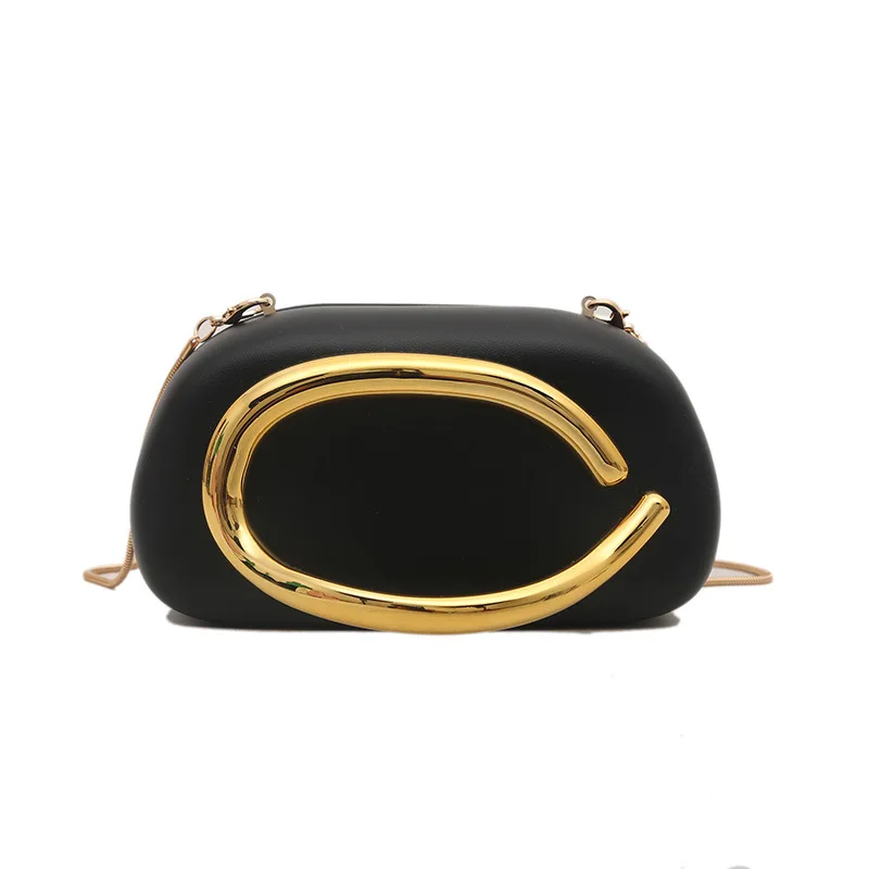 

Chic 2025 Women's Clutch Purse, Y2K Retro Chain Mail Shoulder Bag, Elegant Beaded Evening Bag for Party Date Prom Night