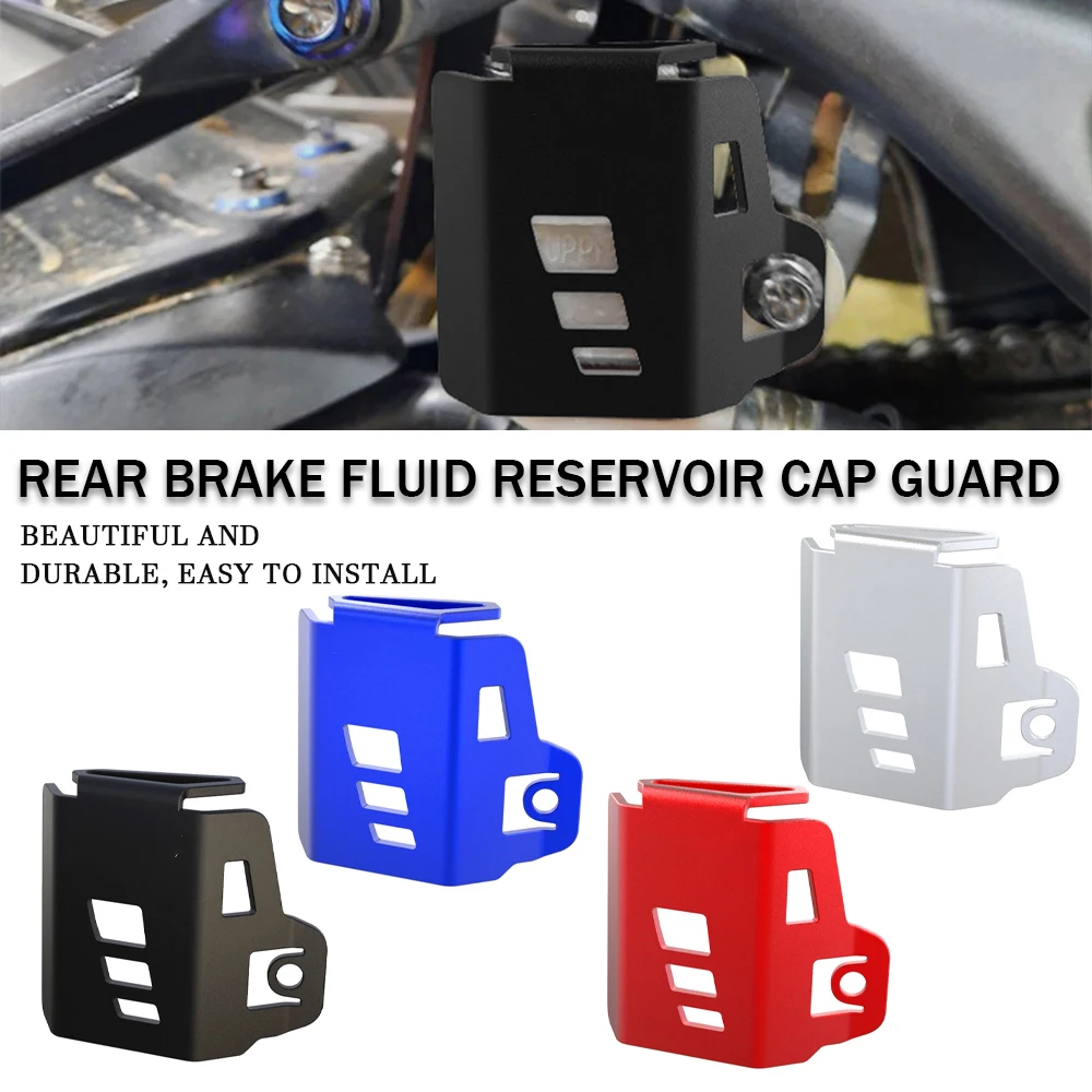 

F650GS F750GS F800GS F850GS Motorcycle CNC Rear Brake Fluid Reservoir Guard Cover Oil Cap Protect For BMW F 650GS 2008 2009-2012