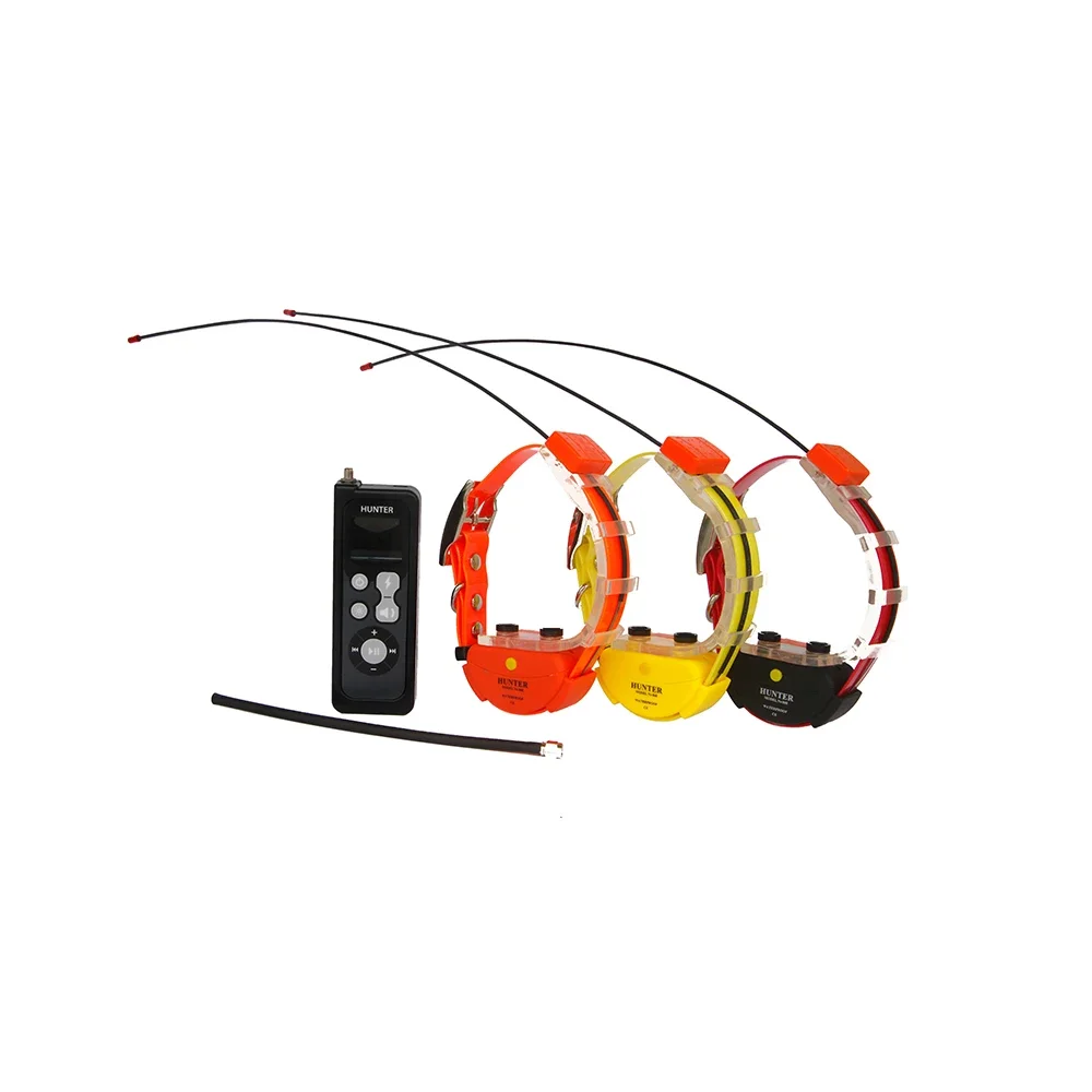 Waterproof for 3 dog gps tracker collar for hunting without sim card GPS-25003 for 3 dogs