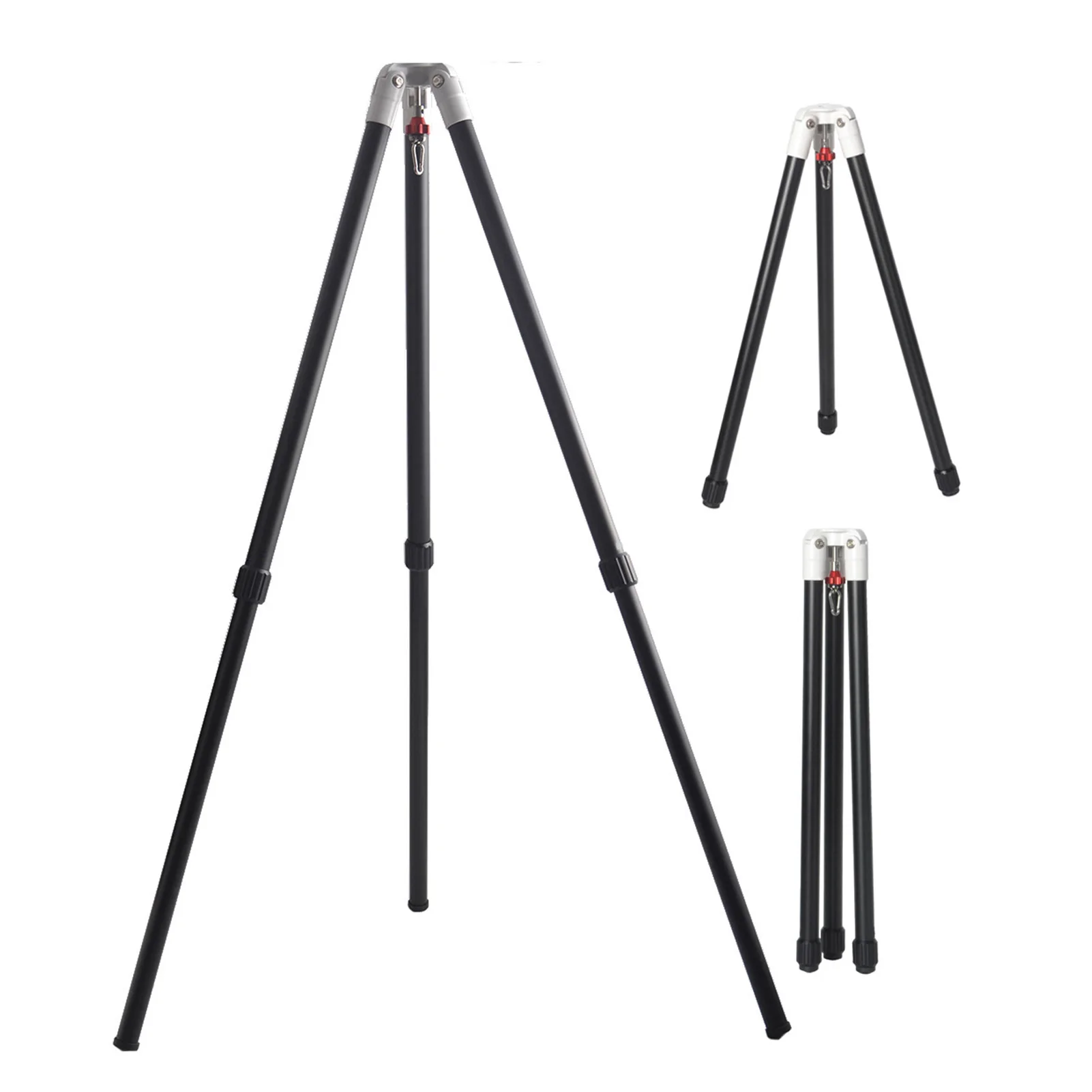 

Telescope Stand Tripod Practical Rubber Pads Adjustable Height Sturdy Telescope Tripod Easy Multifunctional for Home