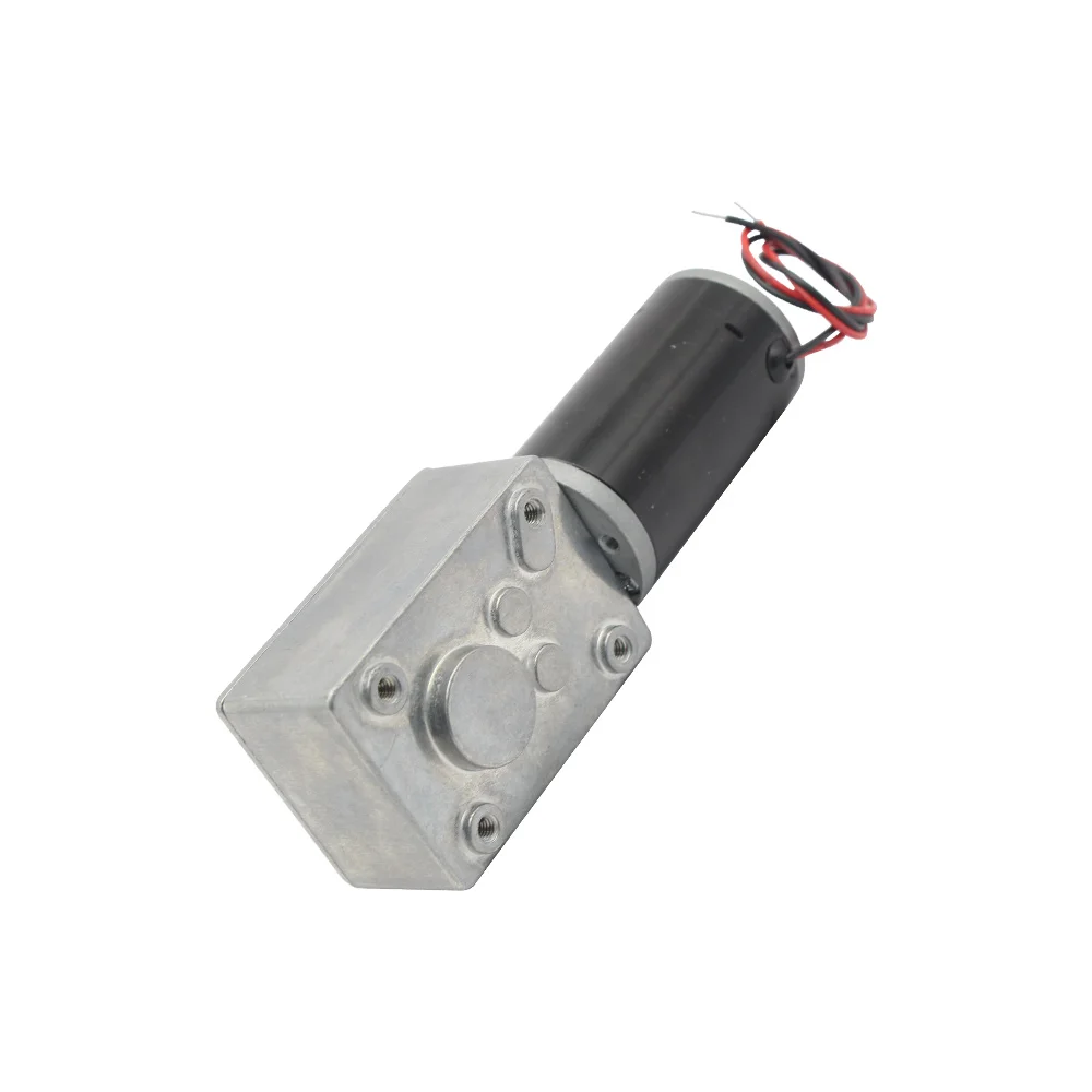 5840-31ZY 12V 24V 48V Worm Geared Motor High Torque Low Speed Load for Fan Use Rectification